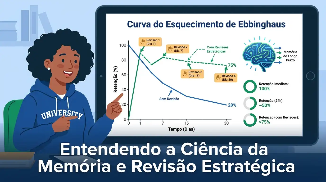 A ciência por trás do esquecimento e a Curva de Ebbinghaus