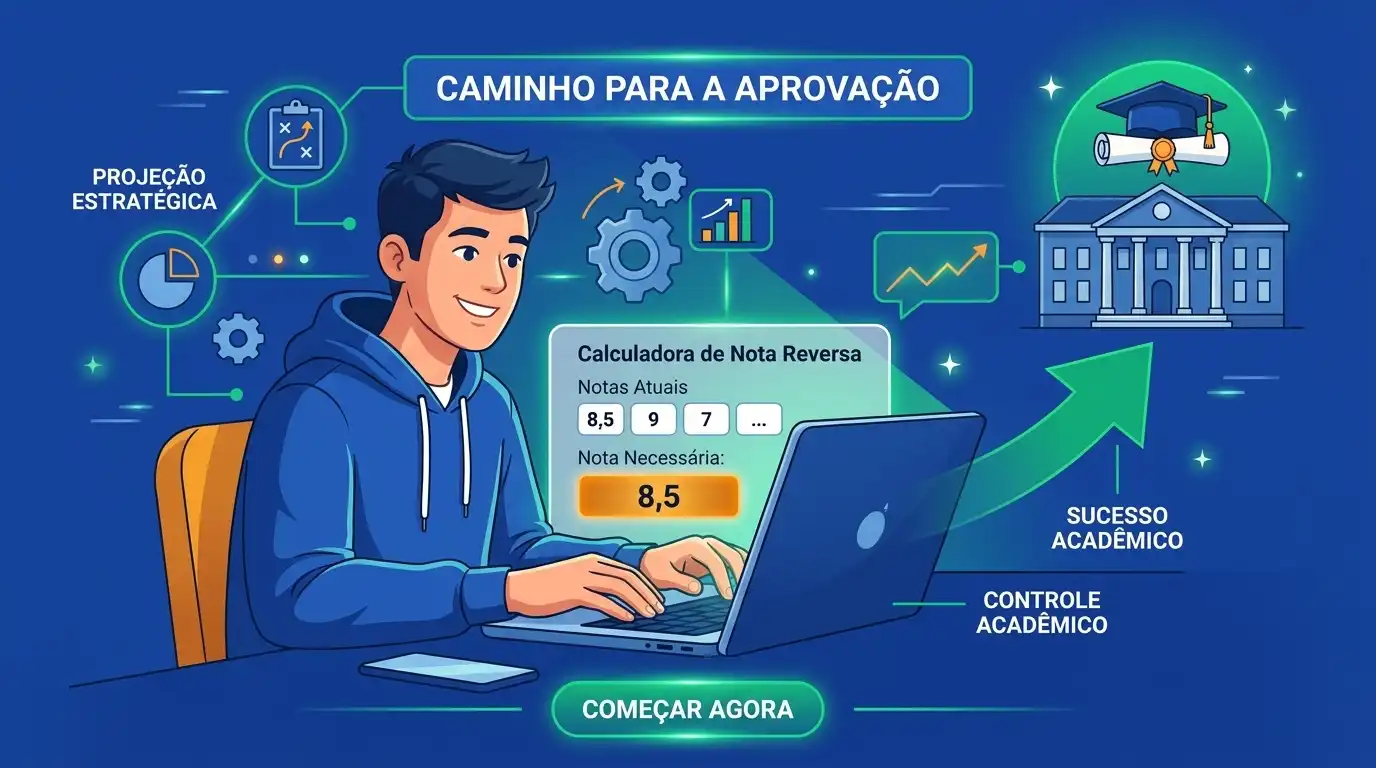 Comece a controlar seu desempenho acadêmico hoje mesmo