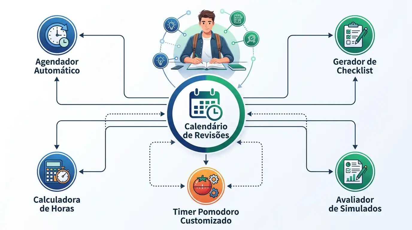 Ferramentas complementares para sua aprovação