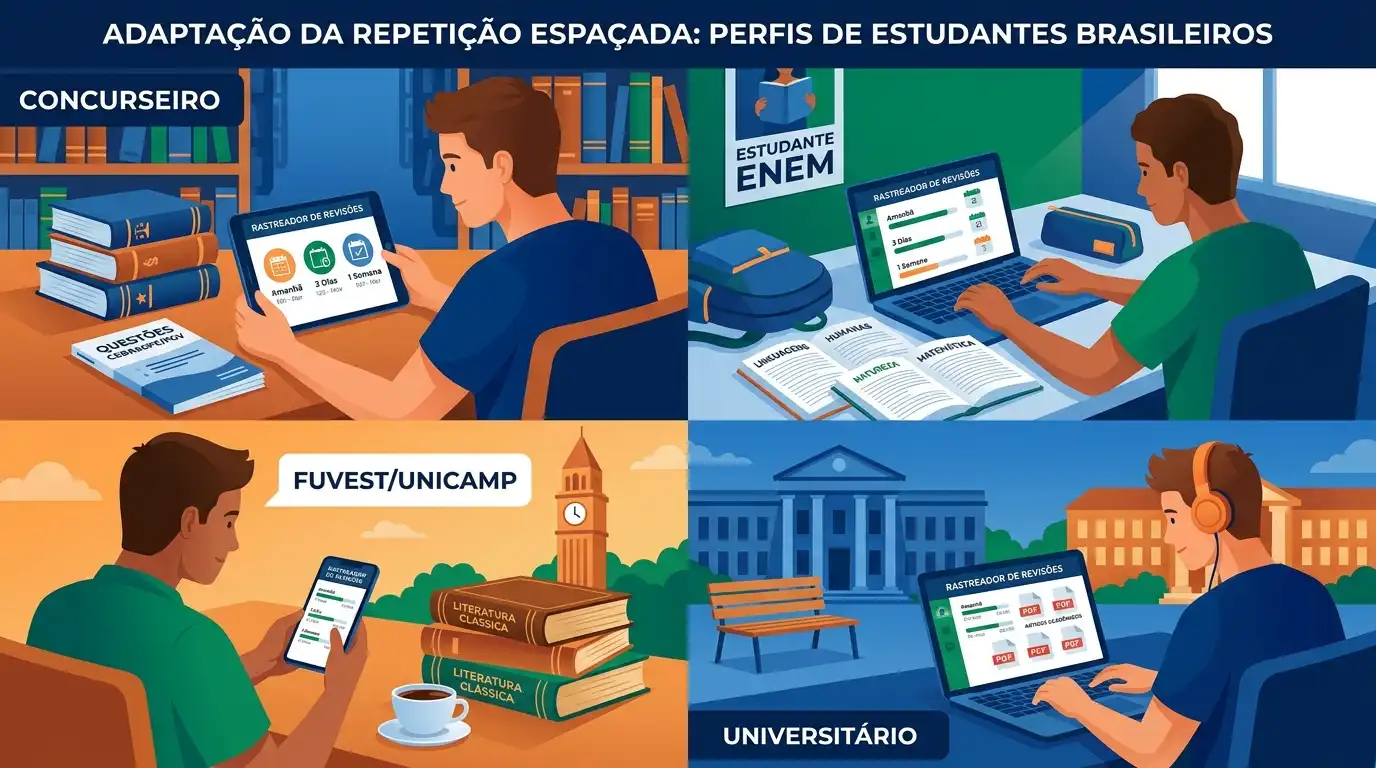Adaptado para a realidade do estudante brasileiro